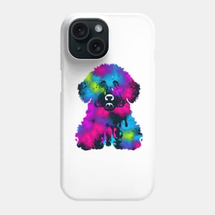 Fluffy Portuguese Water Dog Art Phone Case