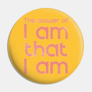 The power of I am quote Pin