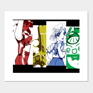 Wallpaper Gunsmith Cats Posters And Art Prints Teepublic For iPhone