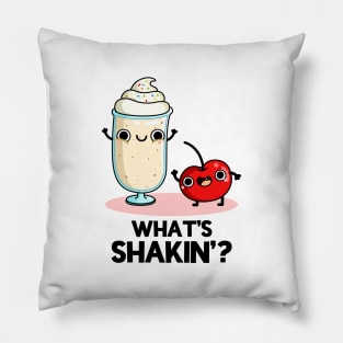 What's Shakin' Funny Food Pun Pillow