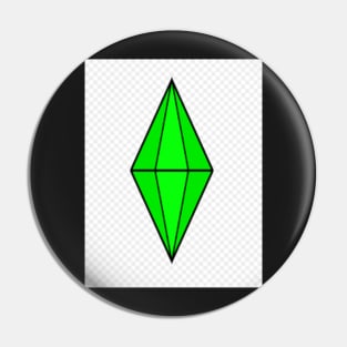 Sims Plumbob Pin