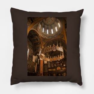 Holy Trinity Orthodox Church in Banja Luka, Bosnia Pillow