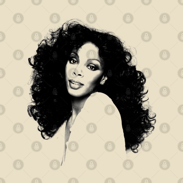 Donna Summer // Drawing Style Design by Shirleyy Shop Arts