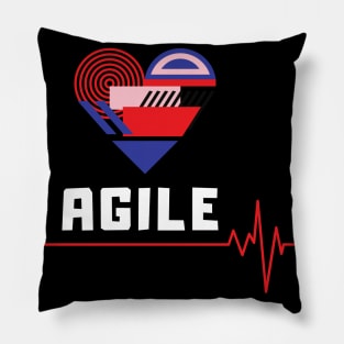 Agile Heart Pillow