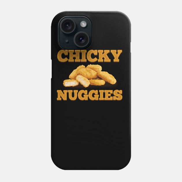 CHICKY NUGGIES BIG Phone Case by giovanniiiii