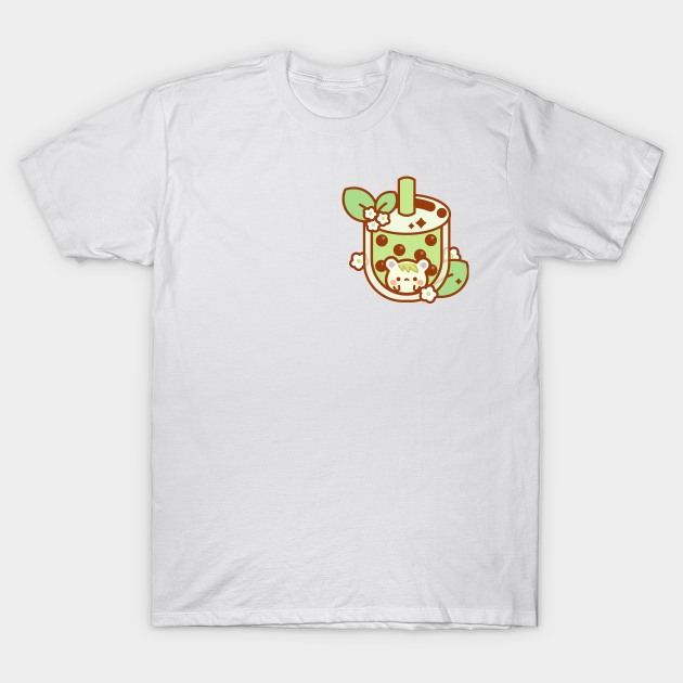 Green Matcha Boba Tea - Boba Tea - T-Shirt