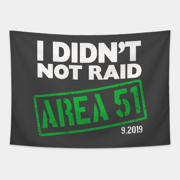 Area 51 Double Negative Tapestry by PopCultureShirts