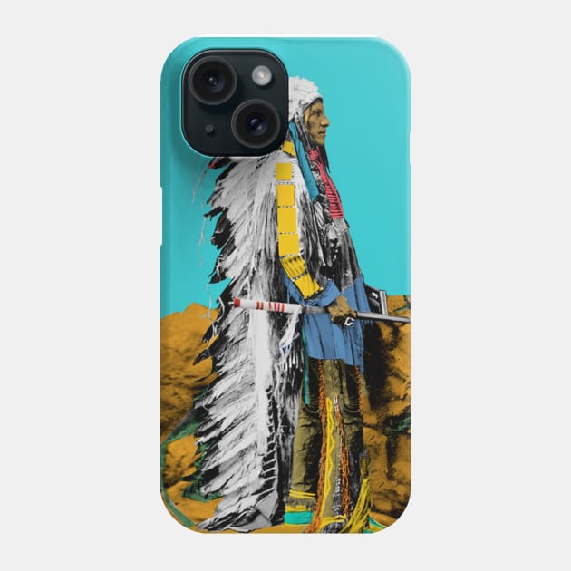 Native American Oglala Lakota Sioux Phone Case by icarusismartdesigns