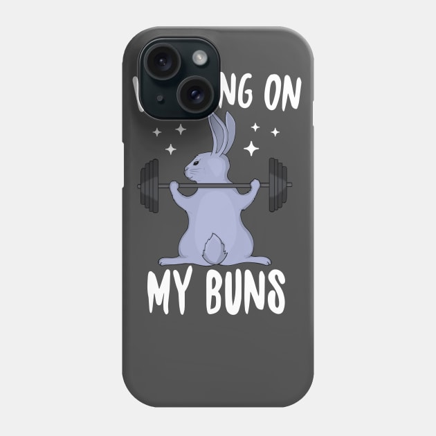 Working On My Buns Phone Case by Eugenex