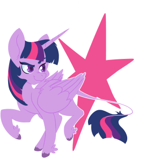 Twilight Sparkle Magnet