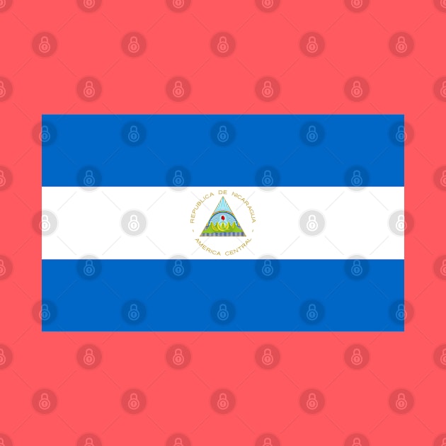 Flag of Nicaragua by brigadeiro