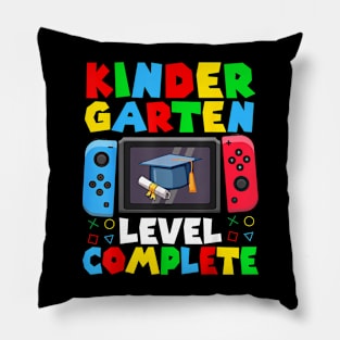 Kindergarten Level Complete Last Day Of School Graduate Boys Pillow