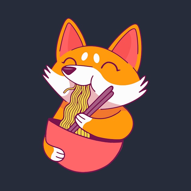 Corgi Ramen by timegraf