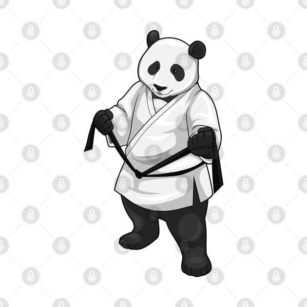 Panda Karate Martial arts by Markus Schnabel