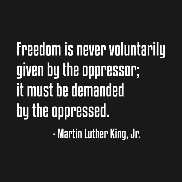 Freedom Quote | MLK | African American | Black Lives - Black Lives ...