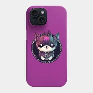 Cute Dog Mosh Pit Maverick Punk Style Phone Case