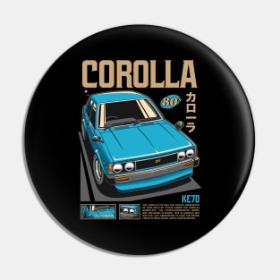 Corolla KE70 Pin