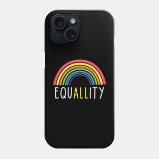 equality - we are all equal great design for human rights day Phone Case