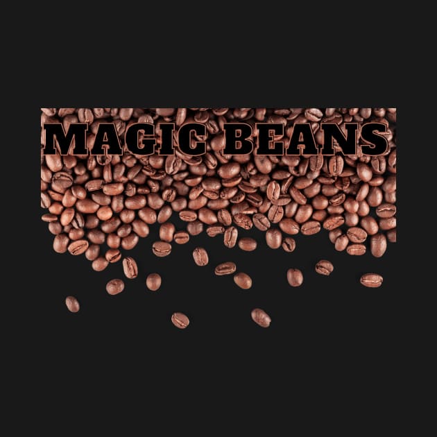 Magic Beans - Kaffee Bohnen geröstet by Maggini Art