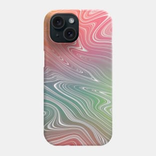 Pride month liquid art Phone Case