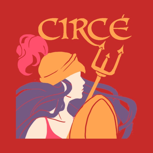 Circe Logo Orange by The Ostium Network Merch Store