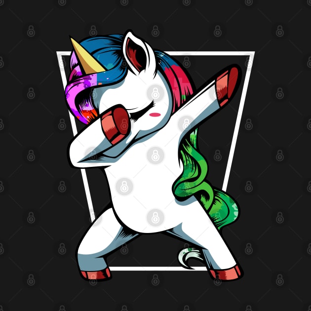 Unicorn - Dabbing Dab Funny Cute by Lumio Gifts