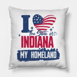 Indiana my homeland Pillow