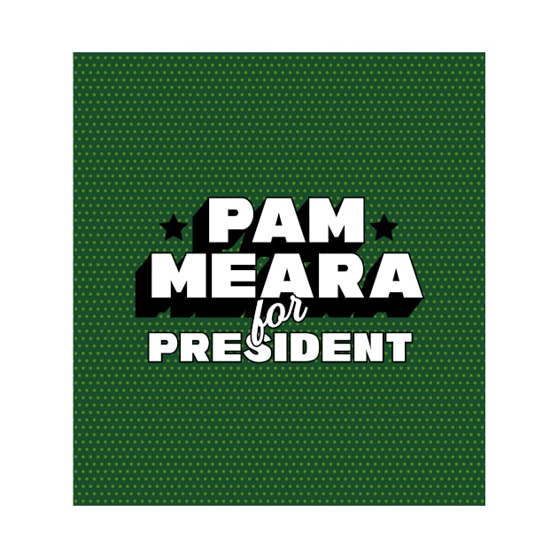 Pam for Pres Pins by lbergerdesign