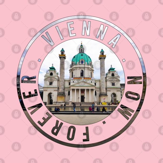 Vienna round stamp design by DesignerPropo