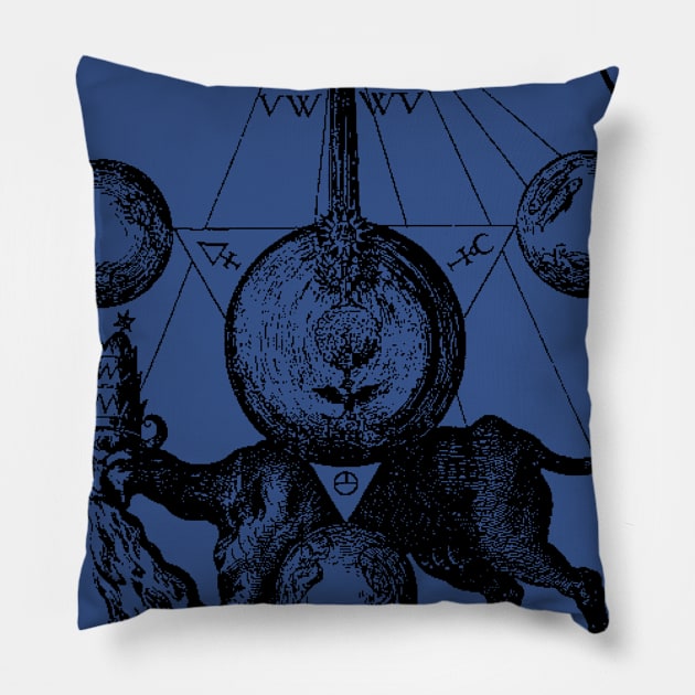 Alchemy Pillow by MindsparkCreative