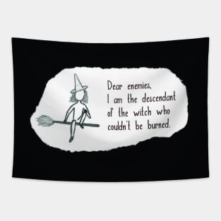 Dear Enemies (version 2) Tapestry