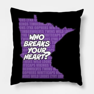 Minnesota Sports Fan Lament Pillow