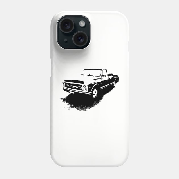 Chevy C-10 Pickup Phone Case by rajem