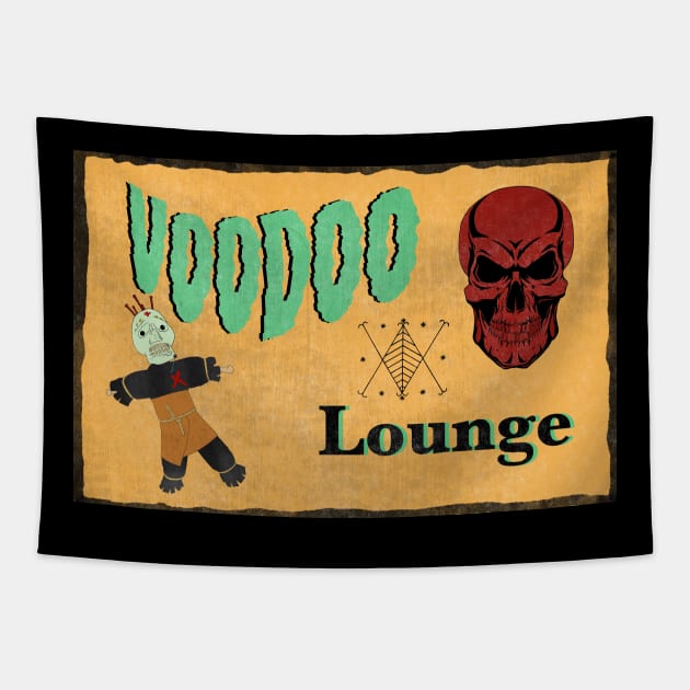 Voodoo Lounge Tapestry by IcarusPoe