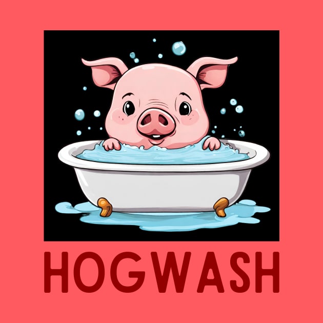 Hogwash | Pig Pun by Allthingspunny