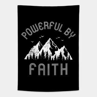 Powerful By Faith Tapestry