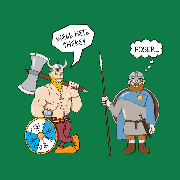 Historically accurate viking is not impressed by StrayCat