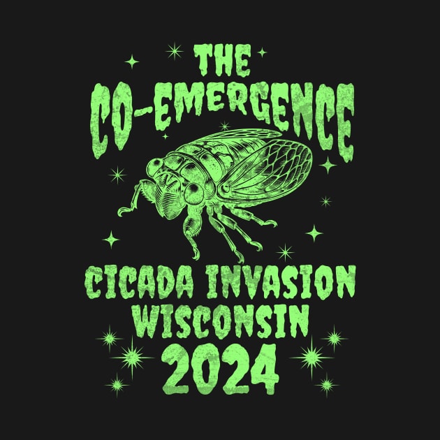 Wisconsin Cicada Invasion 2024 - Wisconsin Cicada Co-Emergence 2024 by Yesteeyear