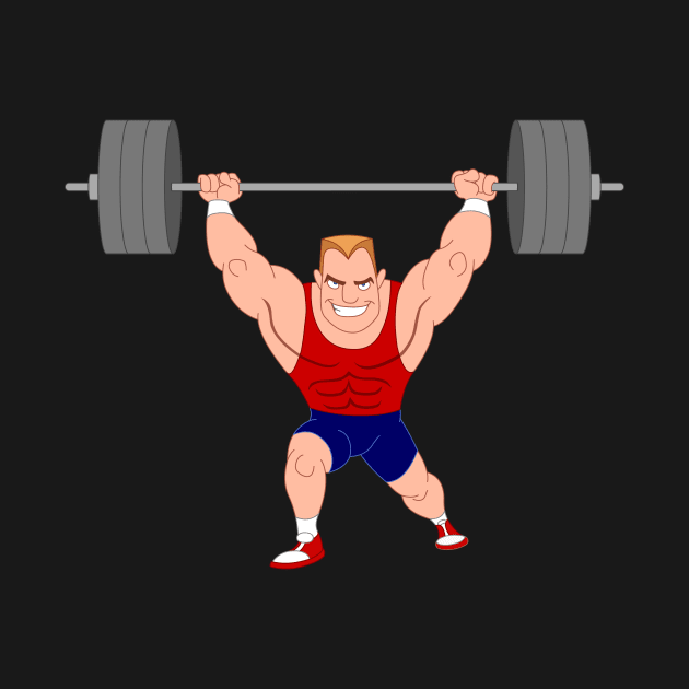 Weightlifter by DigiToonsTreasures