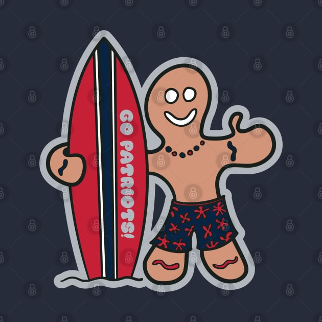 Surfs Up for the New England Patriots! by Rad Love