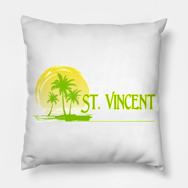 Life's a Beach: St. Vincent Pillow by Naves