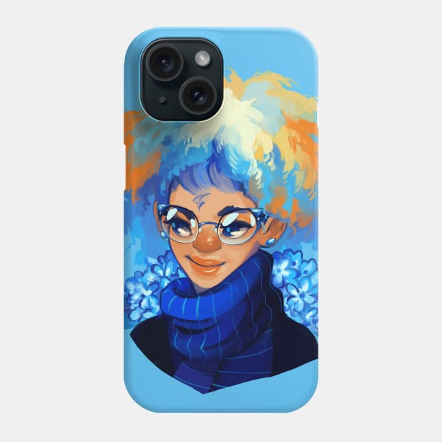 Sapphire Phone Case by GDBee