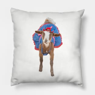 Cowgirl Goat Pillow