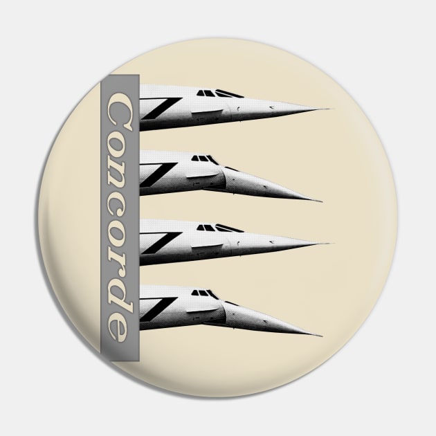 Plane nose pin top