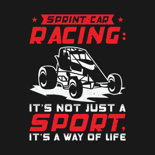 Sprint Car Dirt Track Racing T-Shirt