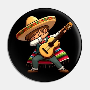 Dabbing through Cinco de Mayo Pin