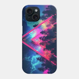 Vaporwave Triangle Chillwave Neon Phone Case