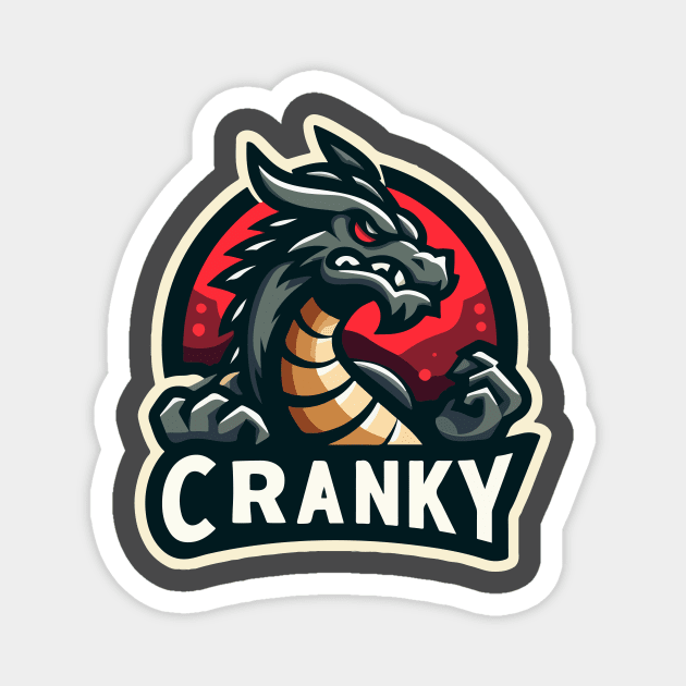 Dragon cranky Magnet by Pigxel 