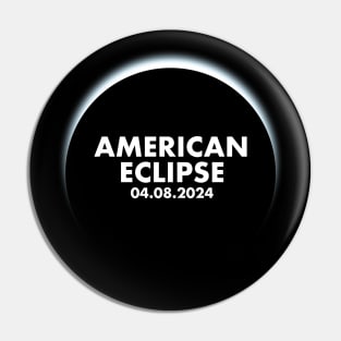 Total Solar Eclipse 2024 United States of America Pin