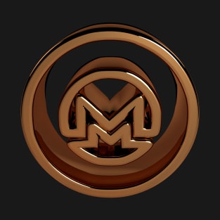 3D Monero - Bronze T-Shirt